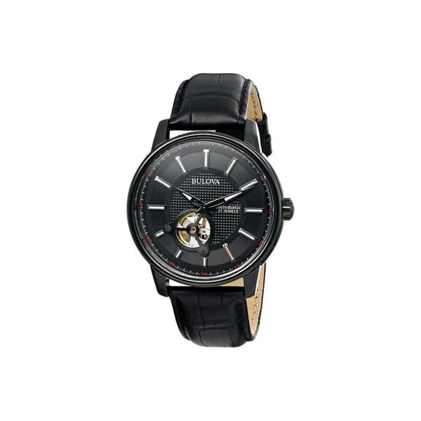 Reloj Automático de Cuero negro BULOVA