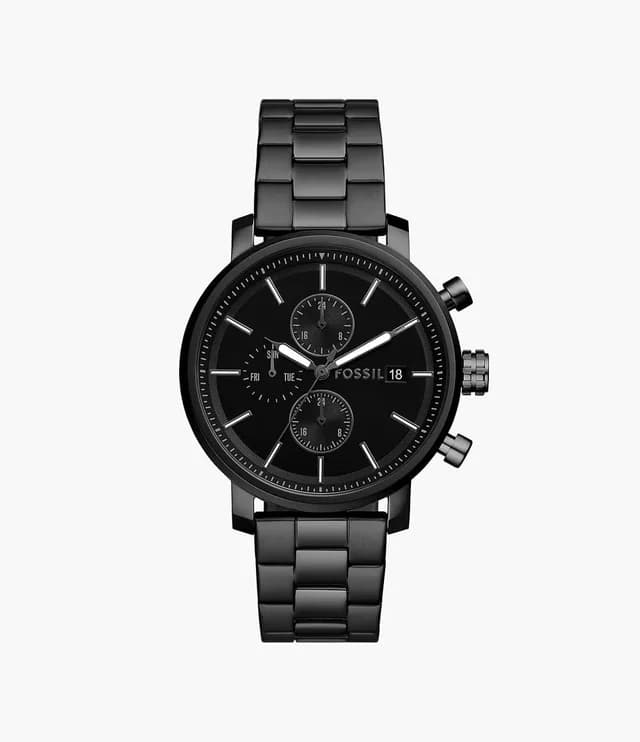Reloj Metalico Negro Multifunción FOSSIL